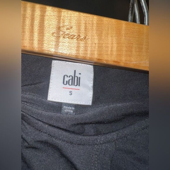 Cabi Beyond Tee  Black Multiway Convertible Scoop Neck Top Sz Small EUC - Picture 8 of 9